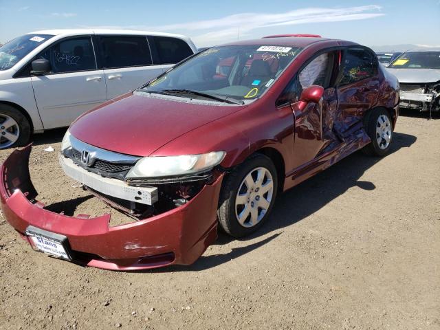 Photo 2 from auction – 2010 HONDA CIVIC LX with VIN 19XFA1F54AE075194