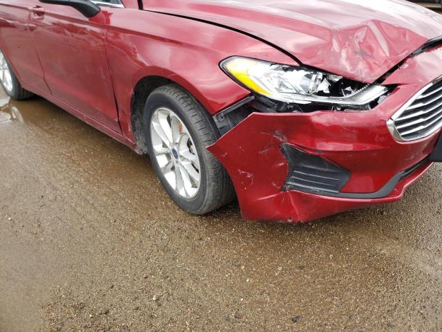 Photo 9 from auction – 2019 FORD FUSION SE with VIN 3FA6P0HD8KR132073