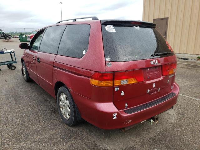 Photo 3 from auction – 2002 HONDA ODYSSEY EX with VIN 2HKRL18932H559300