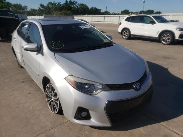 TOYOTA COROLLA L 2014 with VIN 5YFBURHE4EP105655 - Photo from auction