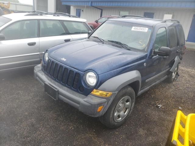 Photo 2 from auction – 2005 JEEP LIBERTY SP with VIN 1J4GL48K05W522130