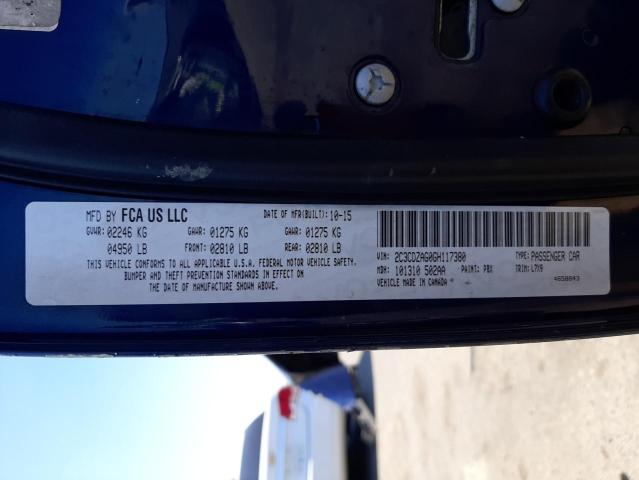 Photo 10 from auction – 2016 DODGE CHALLENGER with VIN 2C3CDZAG0GH117380