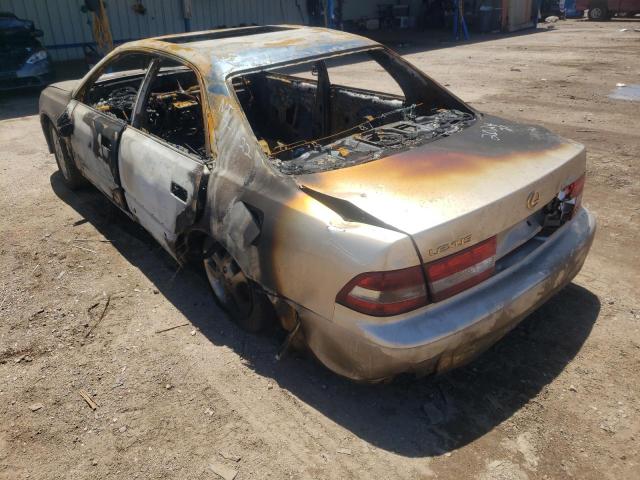 Photo 3 from auction – 2000 LEXUS ES 300 with VIN JT8BF28G8Y5095408