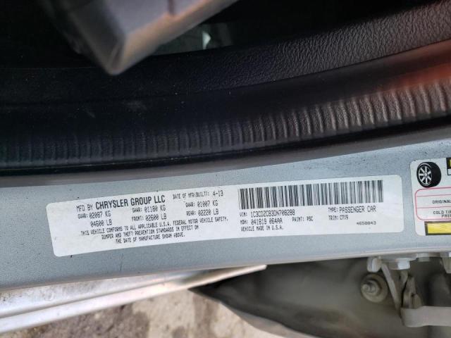 Photo 10 from auction – 2013 DODGE AVENGER SX with VIN 1C3CDZCB3DN708288