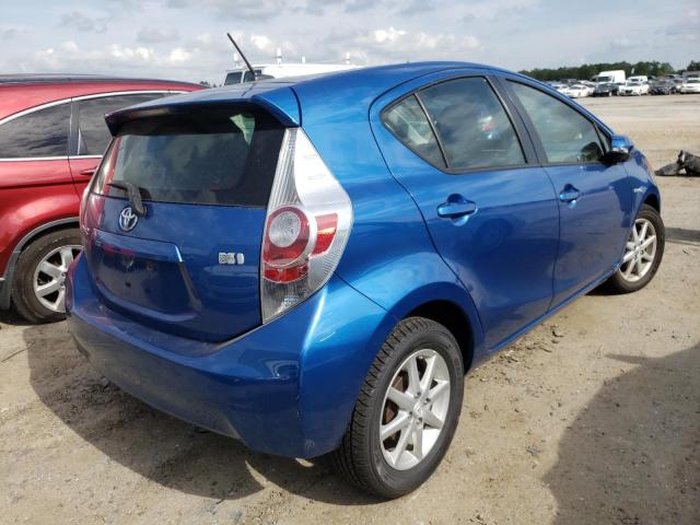 Photo 4 from auction – 2012 TOYOTA PRIUS C with VIN JTDKDTB34C1011720
