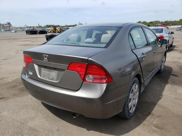 Photo 4 from auction – 2008 HONDA CIVIC LX with VIN 2HGFA16528H305136