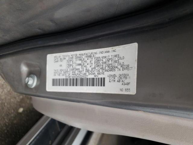 Photo 10 from auction – 2004 TOYOTA SEQUOIA SR with VIN 5TDBT44A34S224327