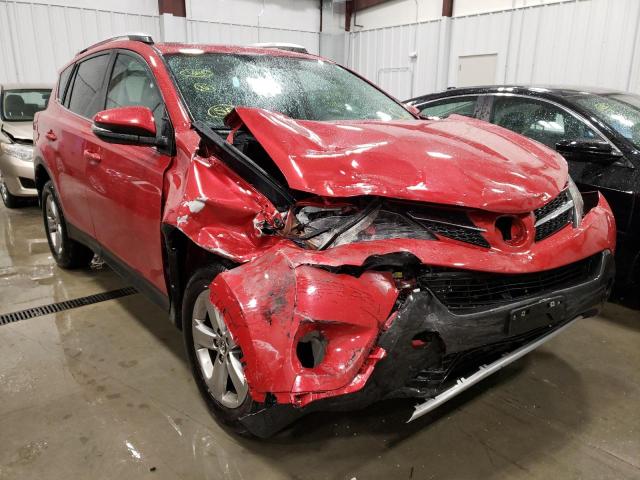 TOYOTA RAV4 XLE 2015 with VIN 2T3RFREV3FW378039 - Photo from auction