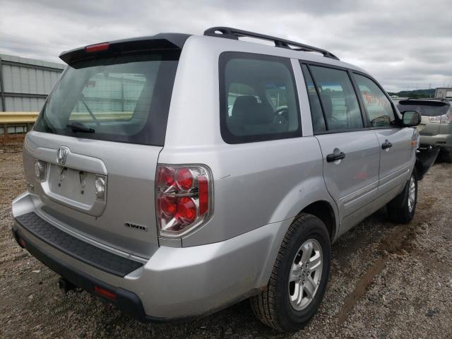 Photo 4 from auction – 2006 HONDA PILOT LX with VIN 2HKYF18166H520901
