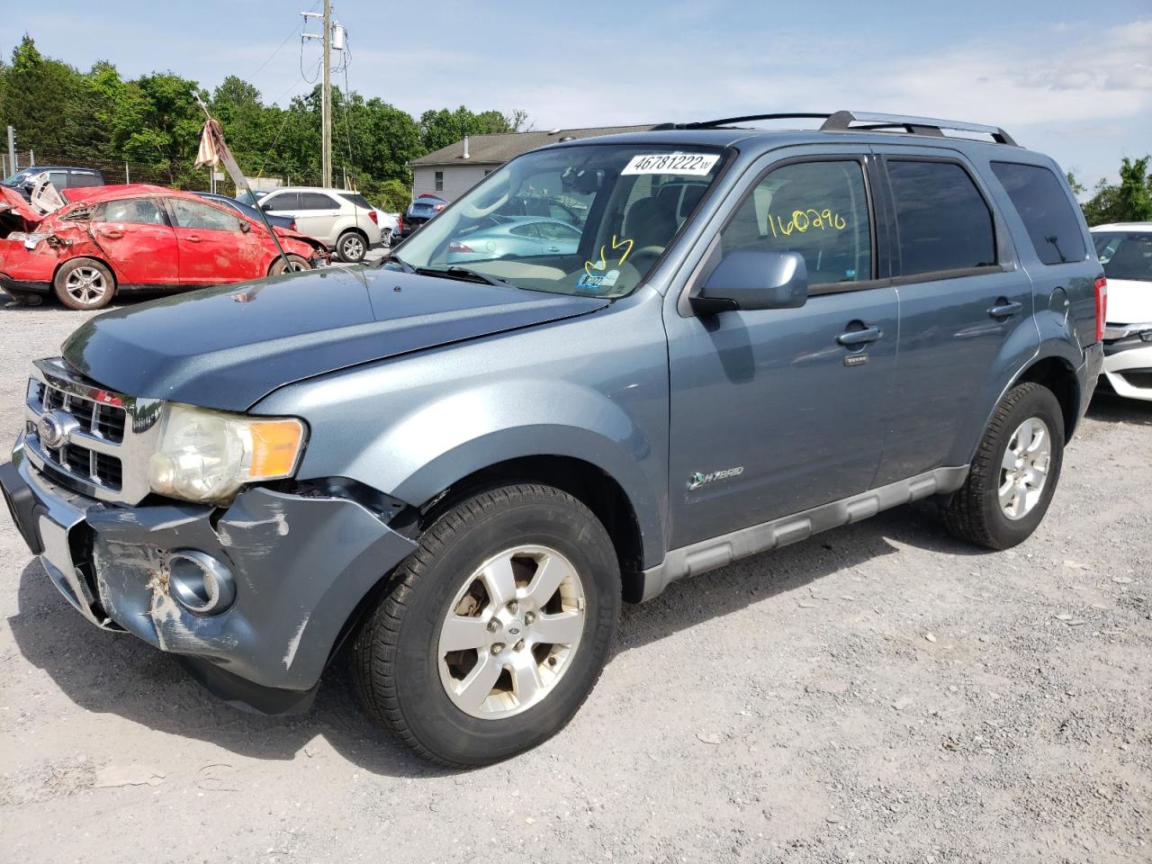 Photo 2 from auction – 2010 FORD ESCAPE HYB with VIN 1FMCU4K38AKC16261