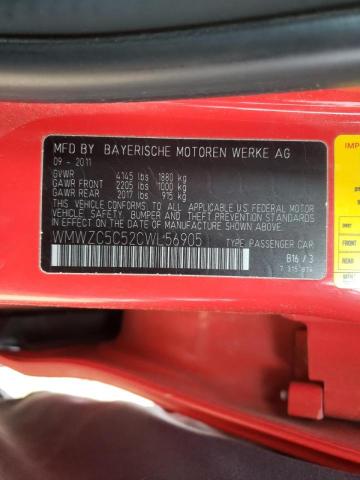 Photo 10 from auction – 2012 MINI COOPER S C with VIN WMWZC5C52CWL56905