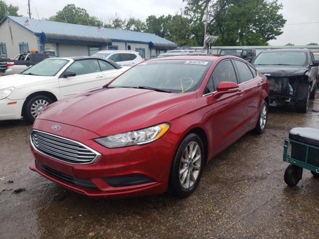Photo 2 from auction – 2017 FORD FUSION SE with VIN 3FA6P0HD4HR247181