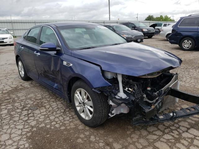 KIA OPTIMA LX 2018 with VIN 5XXGT4L33JG186829 - Photo from auction