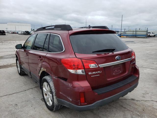 Photo 3 from auction – 2011 SUBARU OUTBACK 2. with VIN 4S4BRCKC3B3446423