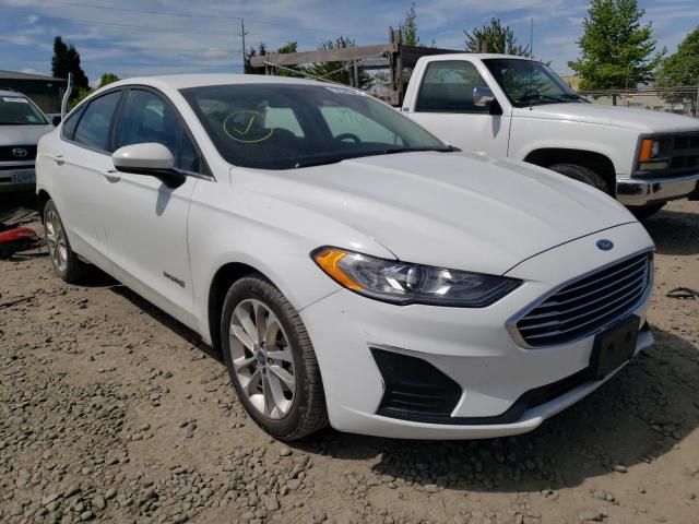 FORD FUSION SE 2019 with VIN 3FA6P0LU6KR117448 - Photo from auction
