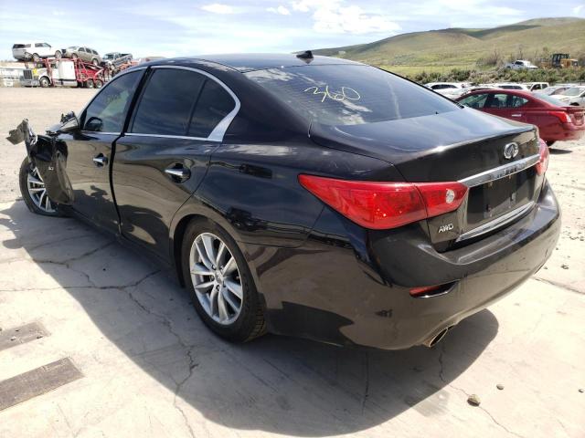 Photo 3 from auction – 2014 INFINITI Q50 BASE with VIN JN1BV7AR3EM699417