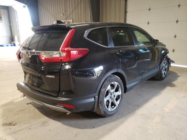Photo 4 from auction – 2017 HONDA CR-V EX with VIN 2HKRW2H54HH671235