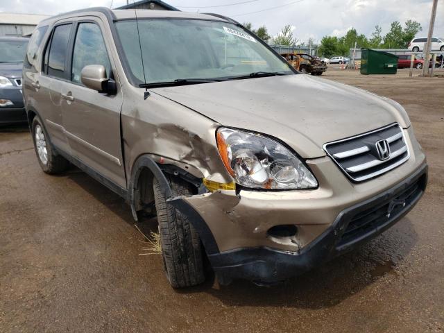 Photo 1 from auction – 2005 HONDA CR-V with VIN JHLRD78905C008003
