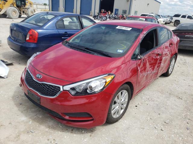 Photo 2 from auction – 2016 KIA FORTE LX with VIN KNAFX4A67G5608169