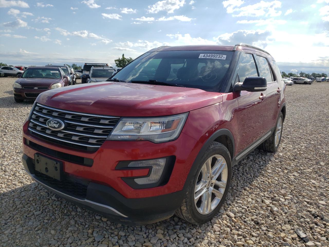Photo 2 from auction – 2016 FORD EXPLORER X with VIN 1FM5K7D84GGB71386