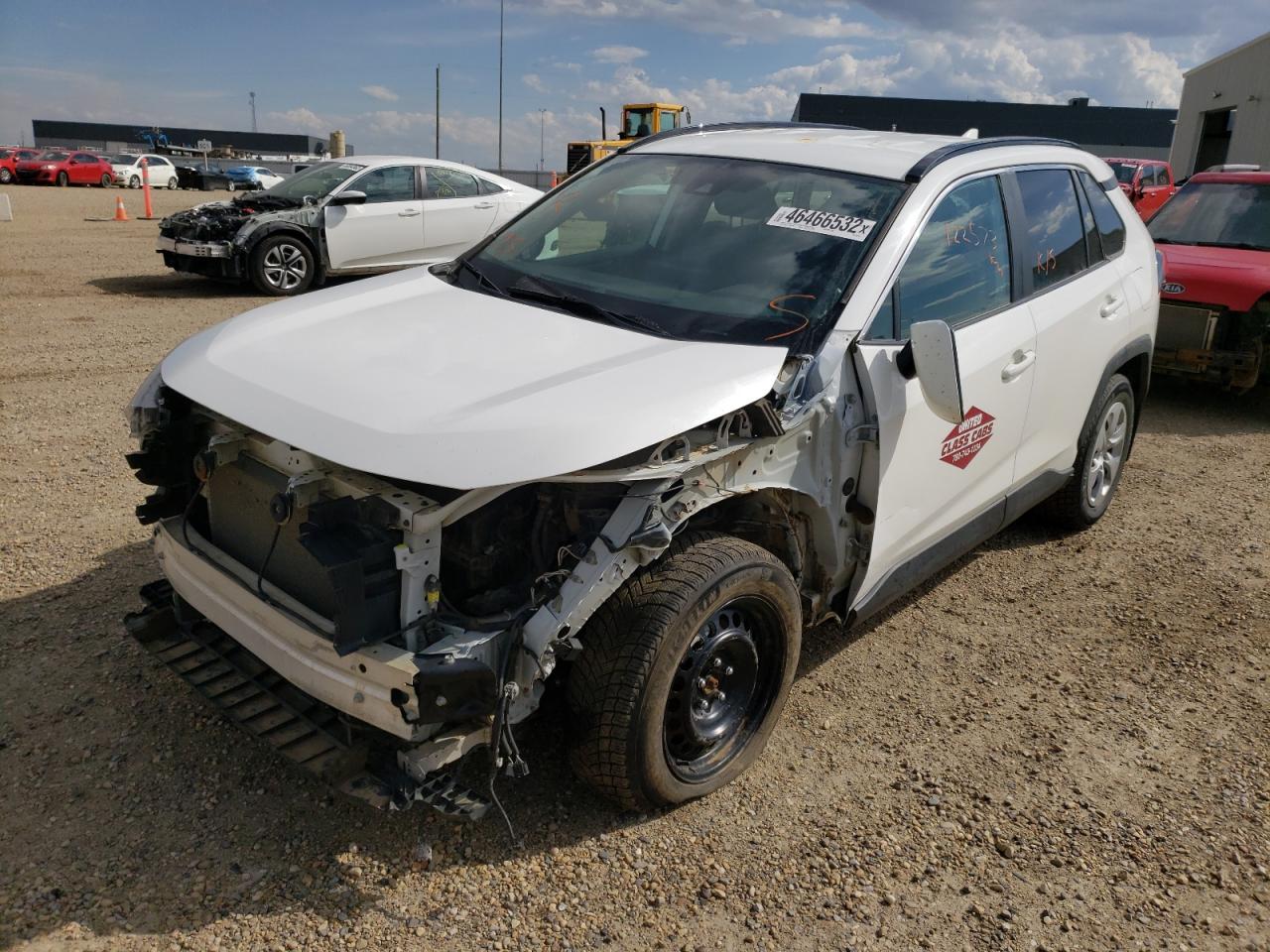 Photo 2 from auction – 2020 TOYOTA RAV4 LE with VIN 2T3B1RFV3LW099359