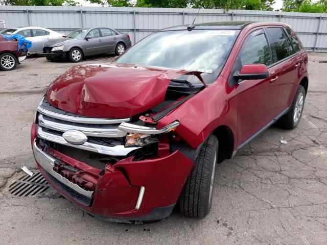 Photo 2 from auction – 2013 FORD EDGE SEL with VIN 2FMDK4JC1DBB82027