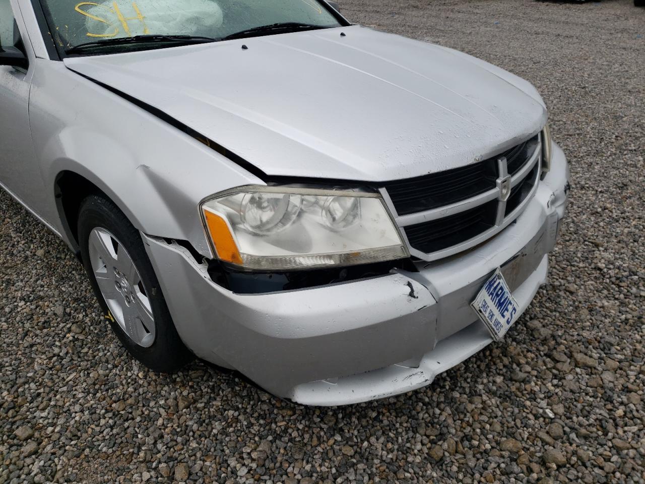 Photo 9 from auction – 2008 DODGE AVENGER SE with VIN 1B3LC46K68N126500