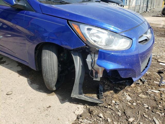 Photo 9 from auction – 2014 HYUNDAI ACCENT GLS with VIN KMHCT4AE0EU733683