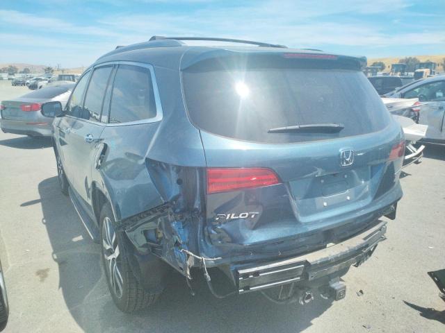 Photo 3 from auction – 2017 HONDA PILOT TOUR with VIN 5FNYF5H98HB015070