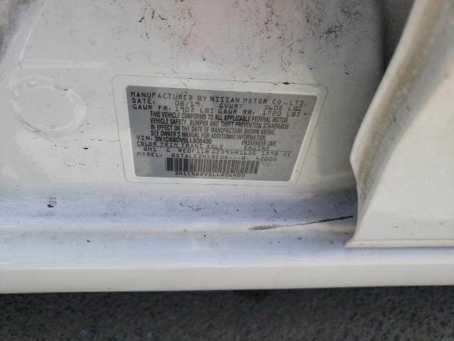 Photo 10 from auction – 2020 NISSAN VERSA S with VIN 3N1CN8DV5LL806400