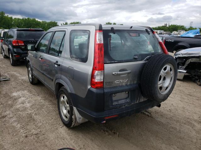 Photo 3 from auction – 2006 HONDA CR-V LX with VIN JHLRD78596C023128