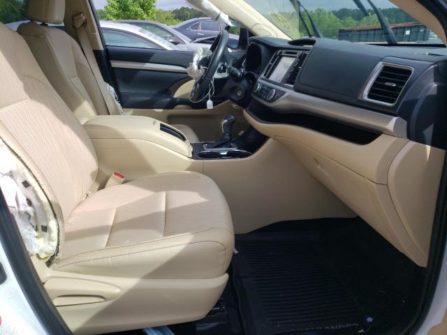 Photo 5 from auction – 2019 TOYOTA HIGHLANDER with VIN 5TDBZRFH4KS950412