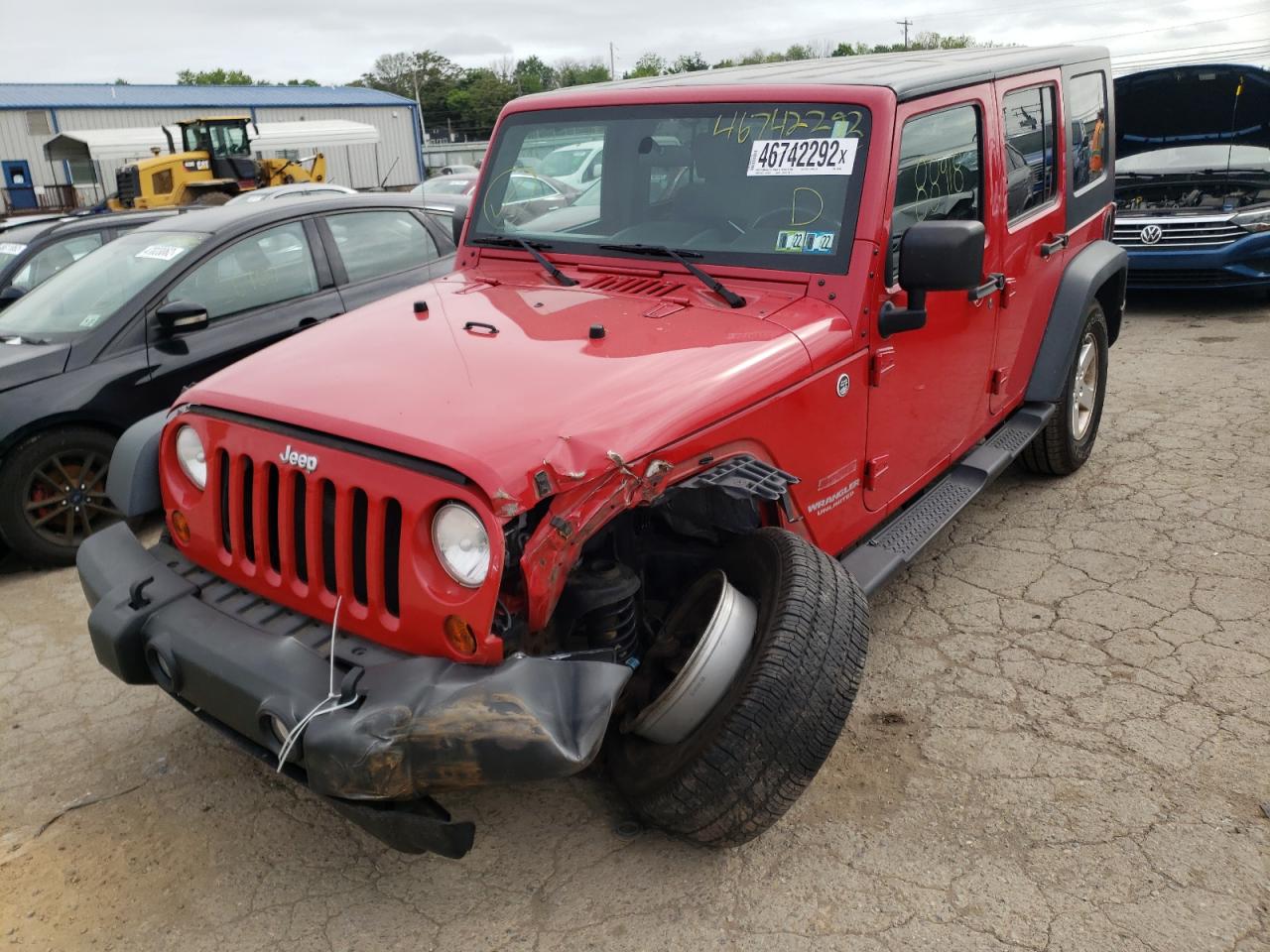 Photo 2 from auction – 2010 JEEP WRANGLER U with VIN 1J4BA3H11AL196299