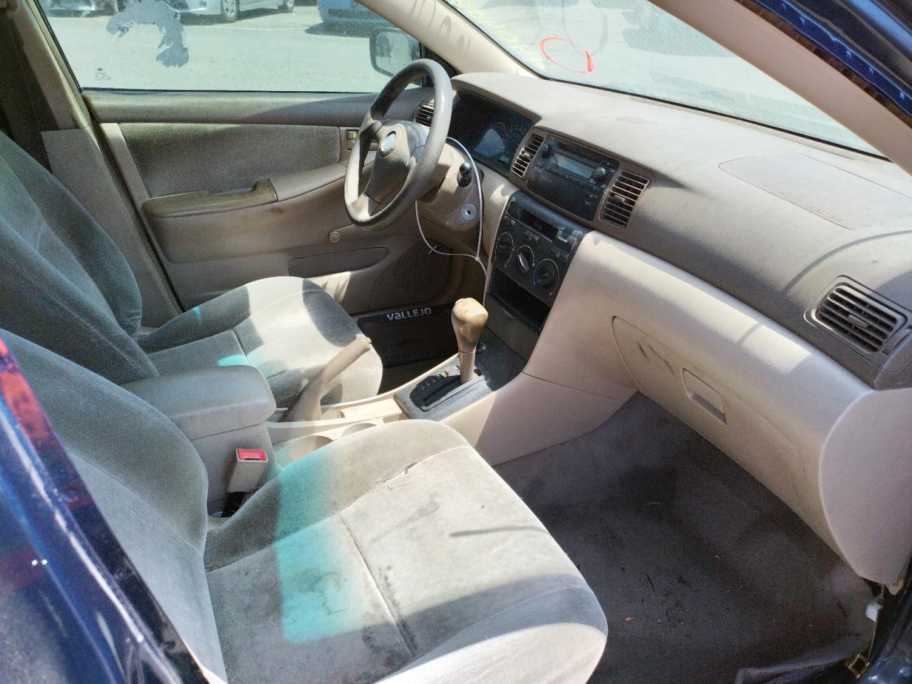 Photo 5 from auction – 2003 TOYOTA COROLLA CE with VIN 1NXBR32E53Z024165