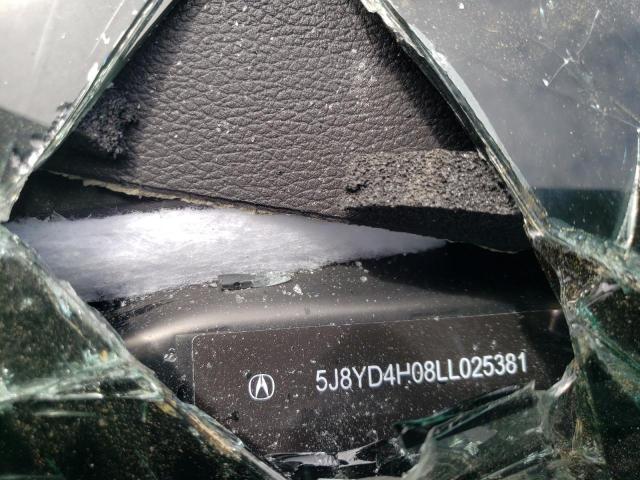 Photo 10 from auction – 2020 ACURA MDX A-SPEC with VIN 5J8YD4H08LL025381