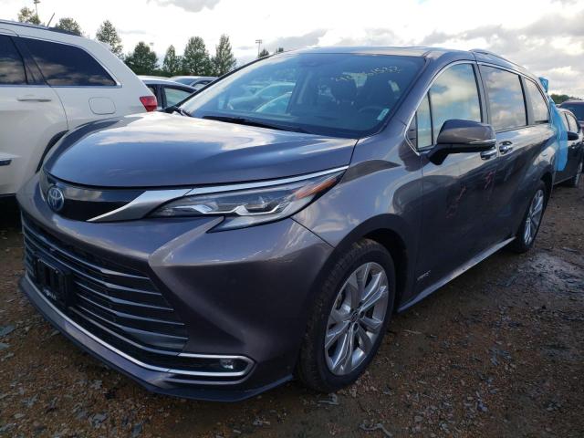 Photo 2 from auction – 2021 TOYOTA SIENNA LIM with VIN 5TDERKEC2MS001924