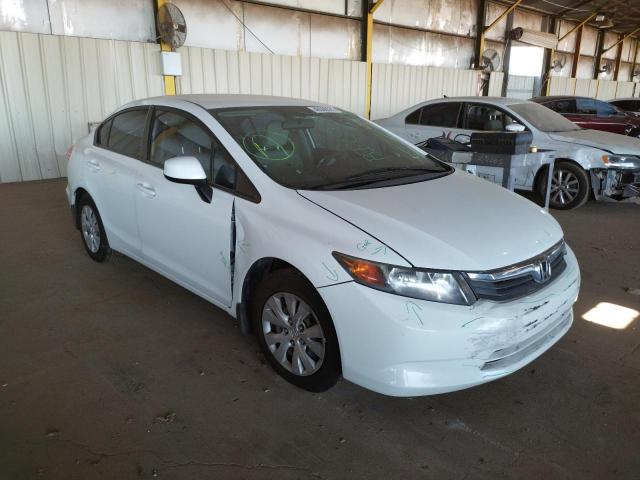 HONDA CIVIC LX 2012 with VIN 19XFB2F51CE347996 - Photo from auction