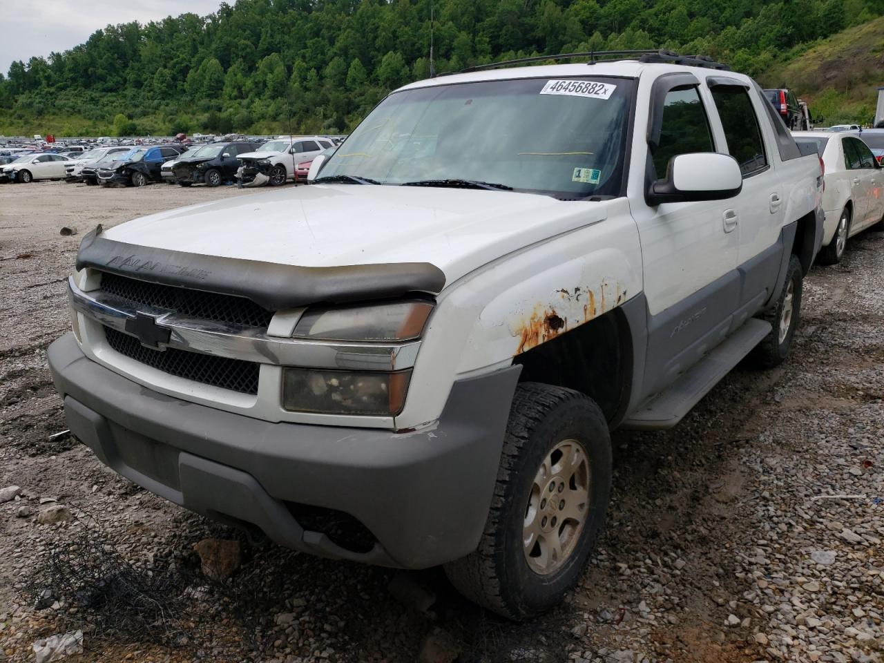 Photo 2 from auction – 2002 CHEVROLET AVALANCHE with VIN 3GNEK13T22G124174
