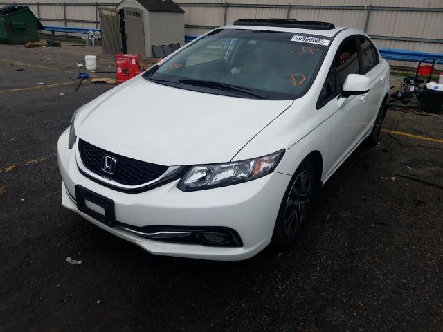Photo 2 from auction – 2013 HONDA CIVIC EXL with VIN 19XFB2F90DE003290