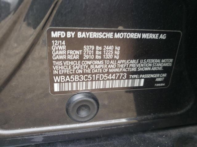 Foto 10 de la subasta – 2015 BMW 535 XI con VIN WBA5B3C51FD544773