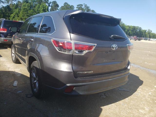 Photo 3 from auction – 2014 TOYOTA HIGHLANDER with VIN 5TDZKRFH1ES034889