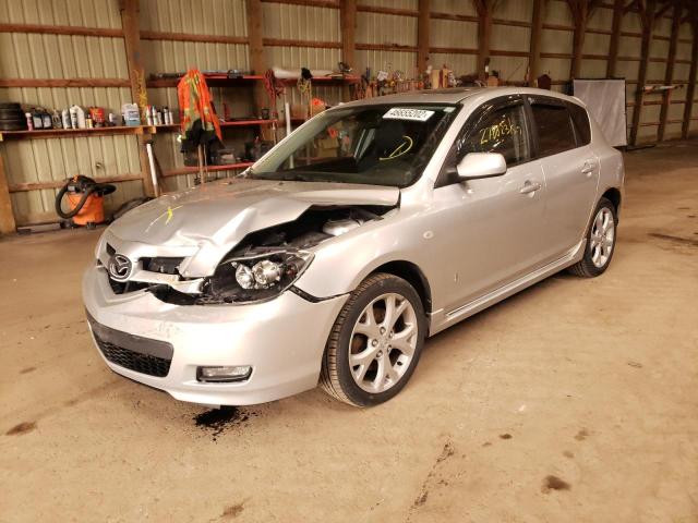 Photo 2 from auction – 2008 MAZDA 3 HATCHBAC with VIN JM1BK343281857645