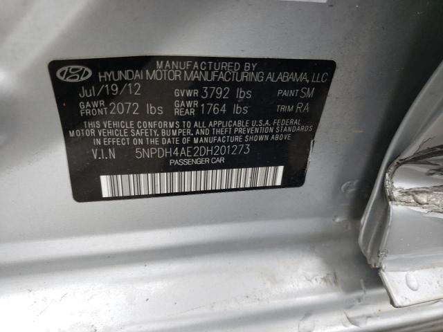 Photo 10 from auction – 2013 HYUNDAI ELANTRA GL with VIN 5NPDH4AE2DH201273