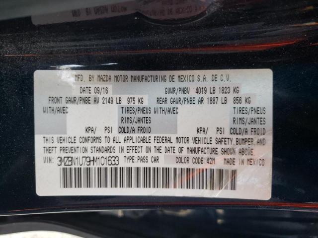 Photo 10 from auction – 2017 MAZDA 3 SPORT with VIN 3MZBN1U79HM101633