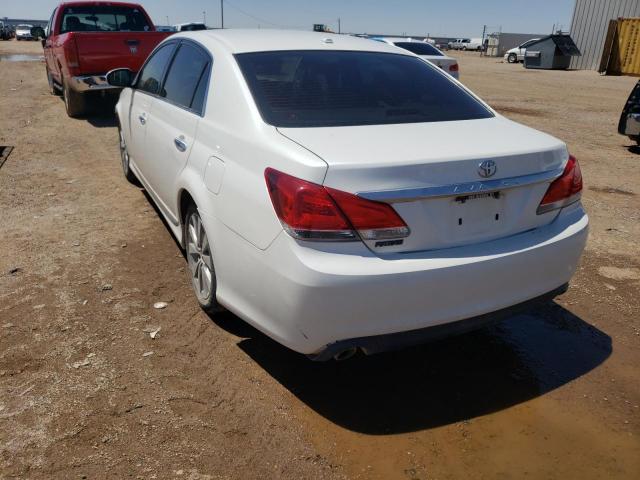 Photo 3 from auction – 2011 TOYOTA AVALON BAS with VIN 4T1BK3DB6BU400779