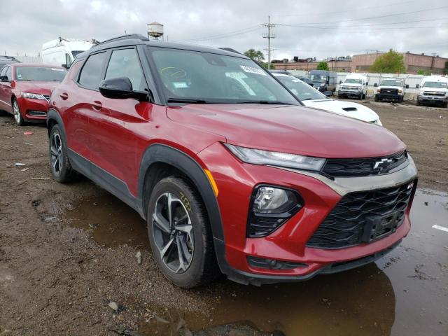 CHEVROLET TRAILBLAZE 2021 with VIN KL79MTSL9MB118706 - Photo from auction