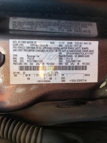 Photo 10 from auction – 2013 FORD C-MAX SEL with VIN 1FADP5BU7DL511757