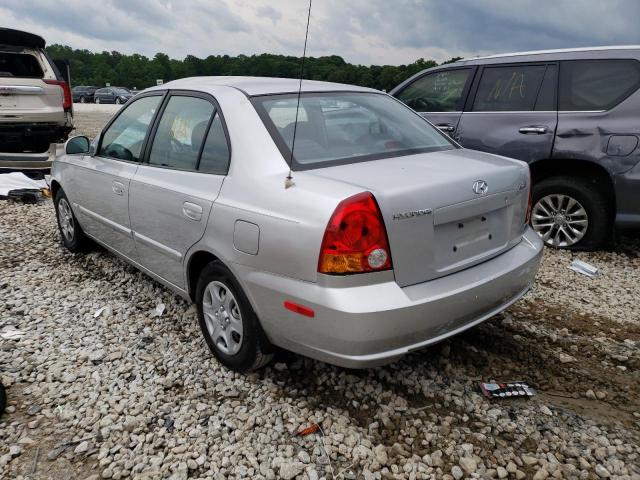 Photo 3 from auction – 2005 HYUNDAI ACCENT GL with VIN KMHCG45C85U656901