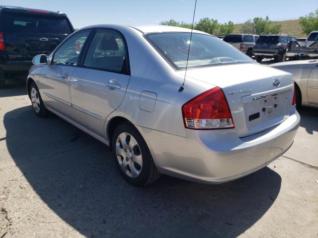 Photo 3 from auction – 2007 KIA SPECTRA EX with VIN KNAFE121875443160