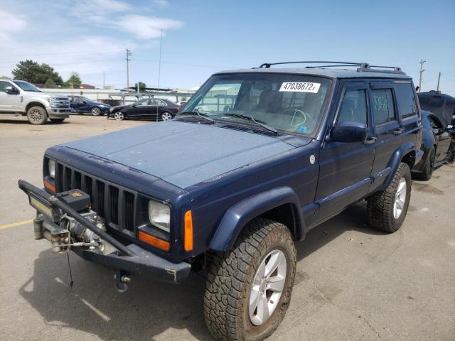 Photo 4 from auction – 2001 JEEP CHEROKEE S with VIN 1J4FF48S41L570132